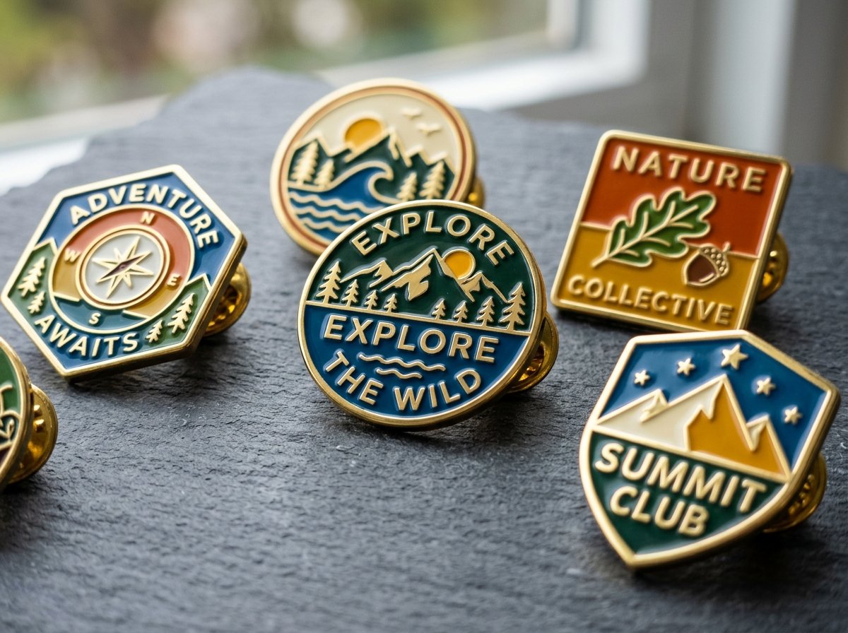 Custom Enamel Pins and Metal Badges