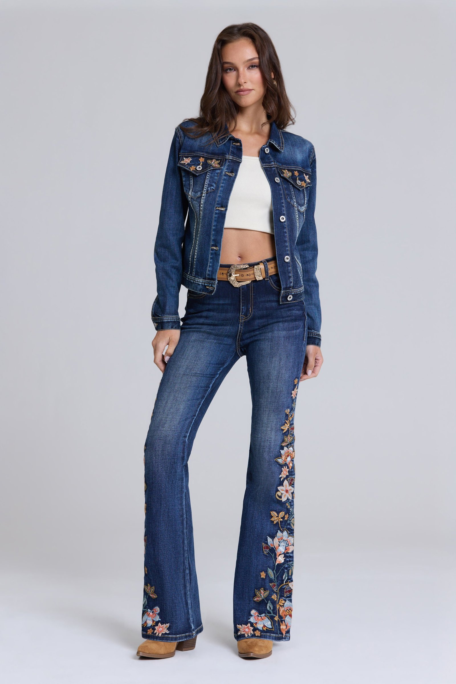 Colorful Floral Flare